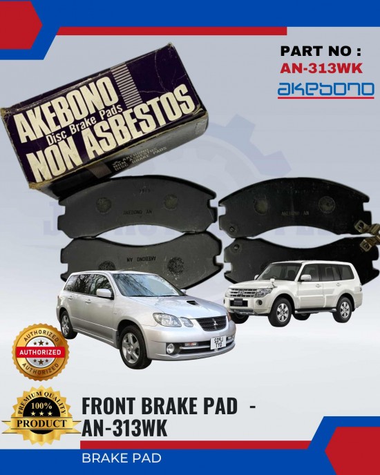 MITSUBISHI - PAJERO V6 - AIRTREK TURBO - N13- Front Brake Pads - AKEBONO - AN-313WK- image