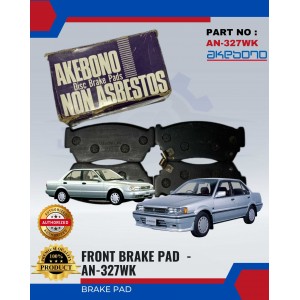 Front Brake Pad-Nissan Sentra 1.8-B13-N13-AKEBONO-AN-327WK