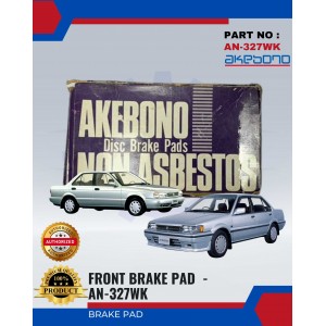 Front Brake Pad-Nissan Sentra 1.8-B13-N13-AKEBONO-AN-327WK