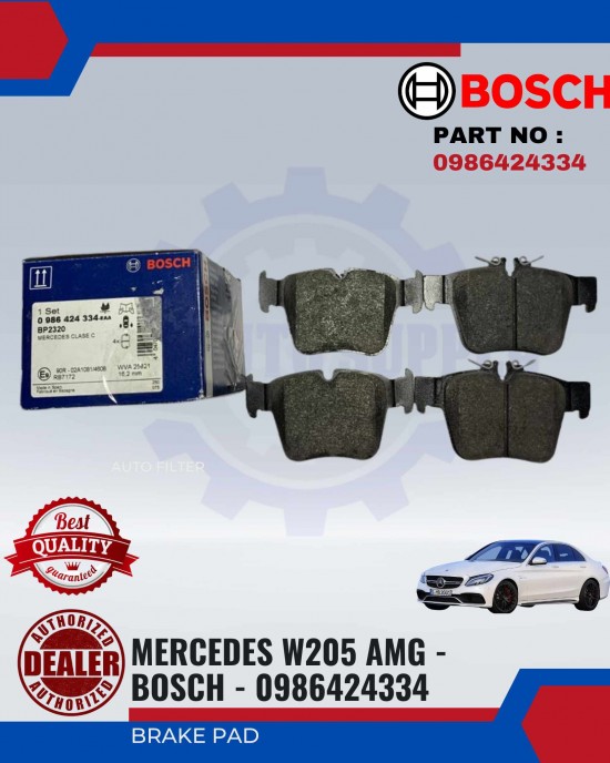 BRAKE PAD - MERCEDES W205 AMG - BOSCH - 0986424334 image