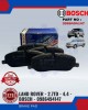 Front Brake Pad-Land Rover-2.7TD-4.4-BOSCH-0986494147 Brake System image