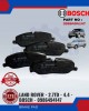 Front Brake Pad-Land Rover-2.7TD-4.4-BOSCH-0986494147 Brake System image