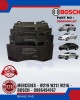 FRONT BRAKE PAD - MERCEDES - W219 W211 W216 - BOSCH - 0986494167 Brake System image