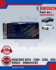 BRAKE PAD - MERCEDES W212 - E200 - E250 - W20 BOSCH - 0986494263 image