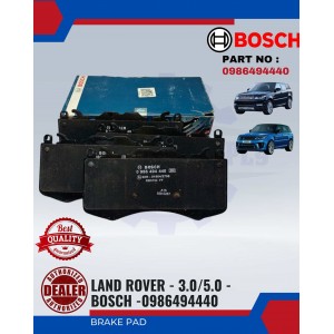 Front Brake Pad-Land Rover-3.0-5.0-BOSCH-0986494440