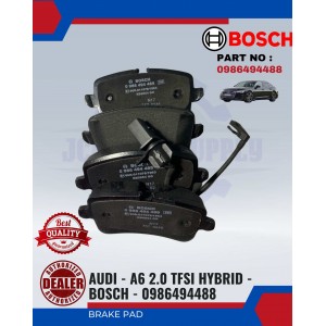  Rear Disc Brake Pad-Audi A6 2.0cc-Bosch-0986494488