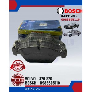 Front Brake Pad-Volvo 870-S70-BOSCH-0986505110