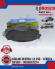 BRAKE PAD - NISSAN SENTRA 1.8 N16 - SERENA - BOSCH - 0986505224 image