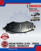 BRAKE PAD - NISSAN SENTRA 1.8 N16 - SERENA - BOSCH - 0986505224 image