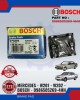 Rear Disc Brake Pad(4pcs)-Mercedes Benz W201-W202-BOSCH-09865052694HH Brake System image