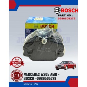 Front Brake Pad-Mercedes W201-190E-BOSCH-0986505279