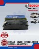 BRAKE PAD - NISSAN - URVAN - E23,E24,NP300 - BOSCH - 0986505363 image