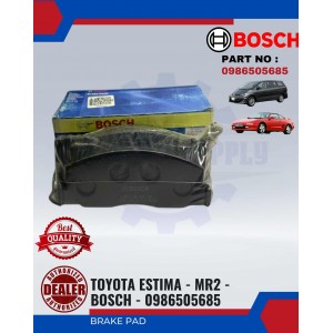 Front Brake Pad-Toyota Estima-MR2-BOSCH-0986505685