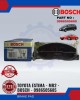 BRAKE PAD - TOYOTA ESTIMA - MR2 - BOSCH - 0986505685 image