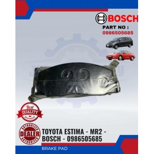 Front Brake Pad-Toyota Estima-MR2-BOSCH-0986505685