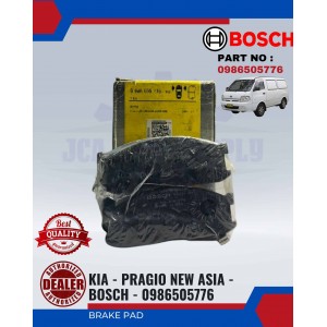 Front Disc Brake Pad (4pcs)-Kia-Pragio New Asia-BOSCH-0986505776