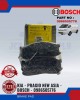 Front Disc Brake Pad (4pcs)-Kia-Pragio New Asia-BOSCH-0986505776 Brake System image