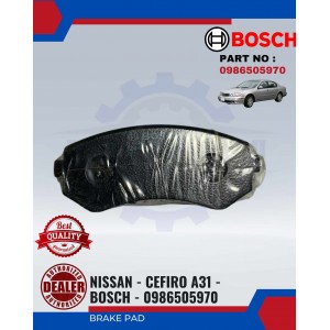 Front Brake Pad-Nissan Cefiro A31-BOSCH-0986505970