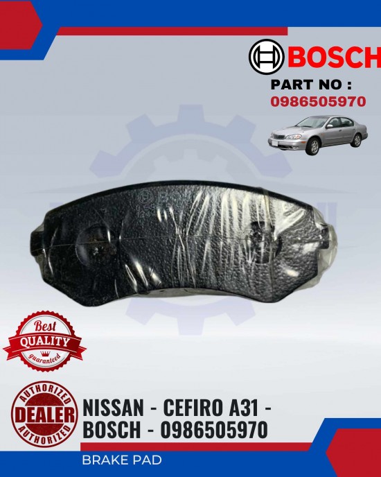 BRAKE PAD - NISSAN - CEFIRO A31 - BOSCH - 0986505970 image