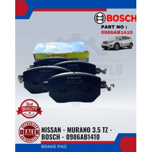 Front Brake Pad-Nissan Murano 3.5 TZ-BOSCH-0986AB1410