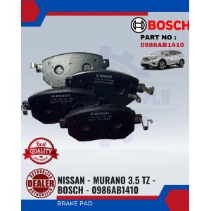 Front Brake Pad-Nissan Murano 3.5 TZ-BOSCH-0986AB1410