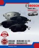 FRONT BRAKE PAD - NISSAN - MURANO 3.5 TZ - BOSCH - 0986AB1410 Brake System image