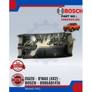 Front Brake Pad-Isuzu D'max (4X2)-BOSCH-0986AB1416