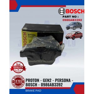 Rear Brake Pad-Proton Gen2-Persona-BOSCH-0986AB3392