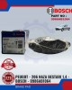 BRAKE PAD - PEUGOT - 206 NAZA BESTARI 1.4 - BOSCH - 0986AB1064 image