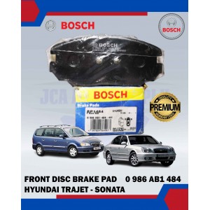 Front Disc Brake Pad-Hyundai Trajet-Sonata-Tucson-BOSCH-0986AB1484