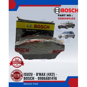 Rear Brake Pad-Proton Wira-Satria GTI-BOSCH-0986AB4922