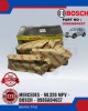 BRAKE PAD - MERCEDES - ML320 MPV - BOSCH - 0986AB4657 image