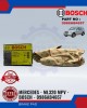 BRAKE PAD - MERCEDES - ML320 MPV - BOSCH - 0986AB4657 image