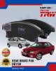 TRW Front Disc Brake Pad-Proton Waja 1.6-Alza-DB1198 Brake System image