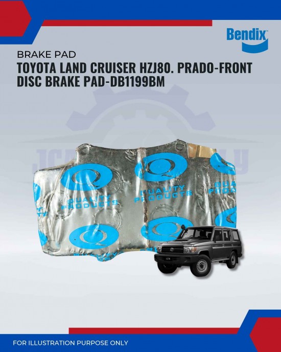 Toyota Land Cruiser HZJ80. Prado-Front Disc Brake Pad-DB1199BM Toyota Land Cruiser HZJ80. Prado-Front Disc Brake Pad-DB1199BM