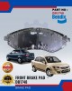 Proton Saga BLM/ FLX/ FL/ SAVVY Front Brake Pad - Bendix - DB1748 Brake System image