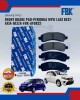 Front Brake Pad-Perodua Myvi Lagi Best-Axia-Bezza-FBK-AF0822 Brake System image