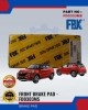 Showing image for Front Brake Pad-Perodua Ativa-FBK-FD030MS Front Brake Pad-Perodua Ativa-FBK-FD030MS image