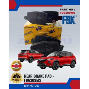 Rear Brake Pad-Proton X50-FBK-FD6309MS