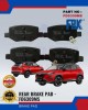 Rear Brake Pad-Proton X50-FBK-FD6309MS Brake System image