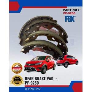 Rear Brake Pad-Proton Iriz 1.3-1.5-Proton Persona VVT 2016-FBK-FK6308