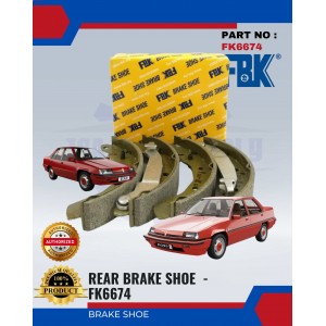 Brake Shoe-Proton Saga 8v-FBK-FK6674