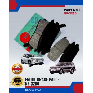 Front Brake Pad-Mitsubishi Pajero-Airtek-NISHIMURA-NF-3280