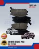 NISHIMURA-DISC BRAKE PAD-FRONT - MITSUBISHI PAJERO - AIRTEK - NF-3280 image