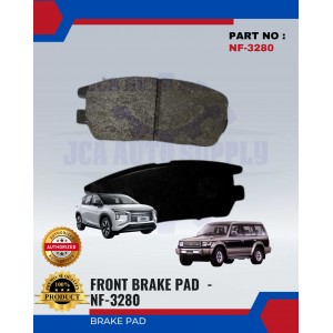 Front Brake Pad-Mitsubishi Pajero-Airtek-NISHIMURA-NF-3280