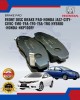 Front Disc Brake Pad-Honda Jazz-City-Civic-TMO-T9A-TFO-T5A-TRO Hybrid-HONDA-NKP100FF image