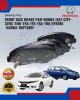 Front Disc Brake Pad-Honda Jazz-City-Civic-TMO-T9A-TFO-T5A-TRO Hybrid-HONDA-NKP100FF image
