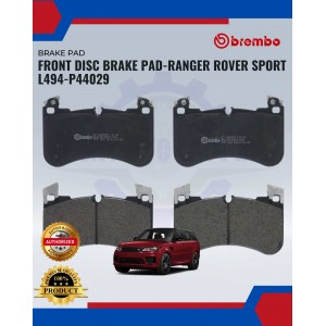 FRONT DISC BRAKE PAD-RANGER ROVER SPORT L494-P44029