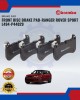 FRONT DISC BRAKE PAD-RANGER ROVER SPORT L494-P44029 Brake System image