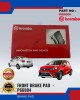 Front Brake Pad-Proton Iriz (2014)-Proton Persona(2016-2020)-BREMBO-P66004 Brake System image